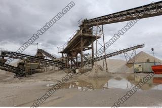 Photo Textures of Background Gravel Quarry